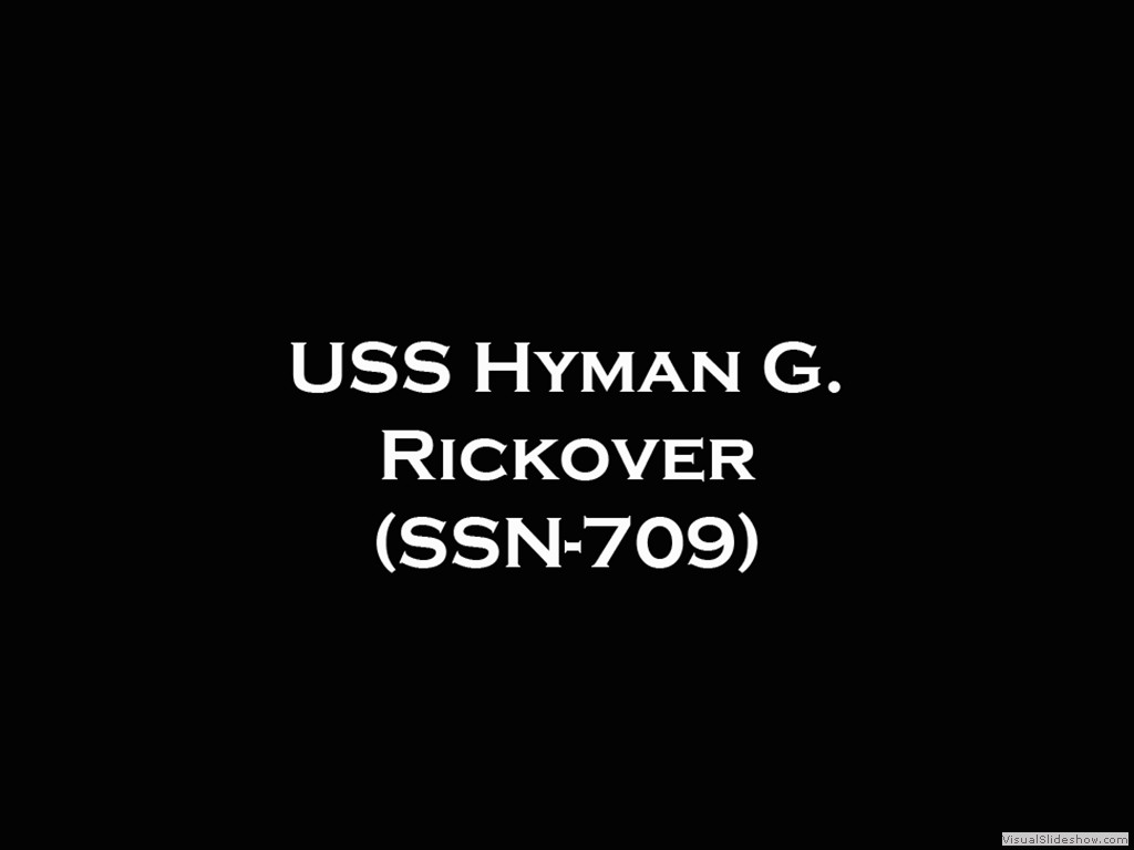 USS Hyman G Rickover